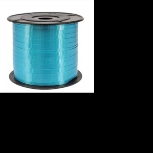 LISTON CURLING 1 LISO AZUL CIELO TURQ COLOR-S 100M. C48